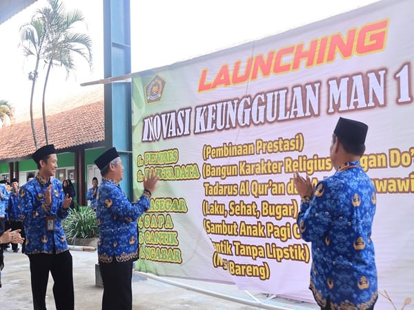 Ka.Kankemenag Kab. Tegal Launching 6 Inovasi Keunggulan MAN 1 Tegal